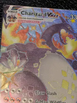 2024 Pokemon Charizard VMAX Shining Fates SV107 Near Mint - Image 5