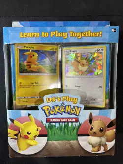 Pokemon TCG Let’s Play Together Pikachu & Eevee Theme Decks Sealed - Image 1