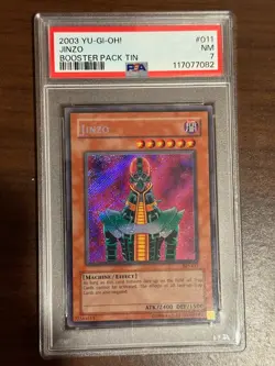Yu-Gi-Oh! Jinzo BPT-011 2003 Collector's Tin Limited Edition PSA 7 Near Mint - Image 1