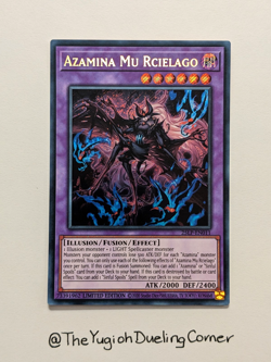 Azamina Mu Rcielago (Secret Rare) 25LP-EN011 Limited Pack World Championship - Image 1