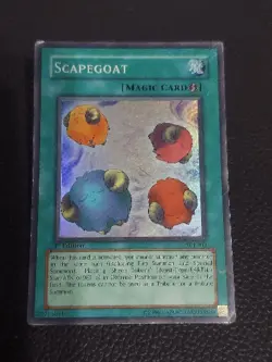 Yu-Gi-Oh! TCG Scapegoat Starter Deck Joey SDJ-041 1st Edition Super Rare - Image 1