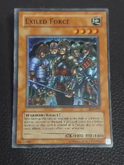 Yu-Gi-Oh! TCG Exiled Force Legacy of Darkness LOD-023 Unlimited Super Rare - Image 1