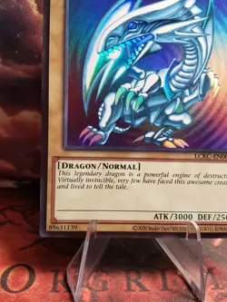Blue-Eyes White Dragon (Version 2) LCKC-EN001 Legendary Collection Kaiba Unlmtd. - Image 3