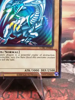 Blue-Eyes White Dragon (Version 2) LCKC-EN001 Legendary Collection Kaiba Unlmtd. - Image 5