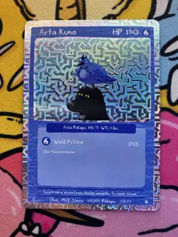 Pokepu - Arta Kuno (Articuno) 73/77 - Derpy Pokemon Parody / Fan Art Card - Image 1