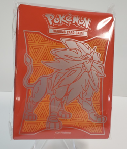 Sun & Moon Elite Trainer Box Card Sleeves - Solgaleo (65 Pack) - Image 1