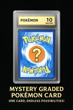 ??Guaranteed Grade 8 9 10 Pokemon TCG Mystery Graded Card slab ACE PG GG+?? - Image 1