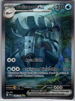 Golisopod ex 246/182 SV04: Paradox Rift - Pokemon Card - NM - Image 1