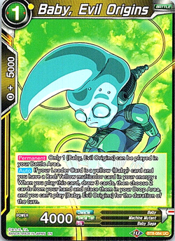 Baby, Evil Origins BT8-084 UC Dragon Ball Super Card TCG X1 - Image 1