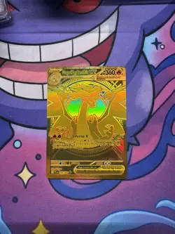 Charizard X Ex 130/094 Phantasmal Flames Mega Hyper Rare Gold Pokemon Card - Image 1