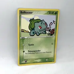 Bulbasaur ex Crystal Guardians Common 45/100 Pokemon Card LP - Image 2