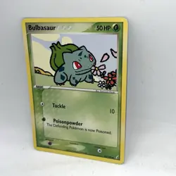 Bulbasaur ex Crystal Guardians Common 45/100 Pokemon Card LP - Image 3