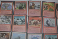 MTG 15x red white ice age magic card lot MP - Image 4