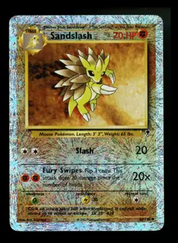 #2 Sandslash 62/110 Legendary Collection 2002 Reverse Holo Pokemon Card TCG - Image 1