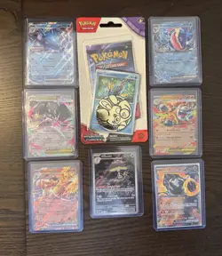 Temporal Forces Checklane Blister + Illustration Rare & Ultra Rare Pokemon Cards - Image 1