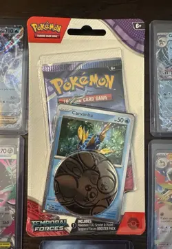 Temporal Forces Checklane Blister + Illustration Rare & Ultra Rare Pokemon Cards - Image 2