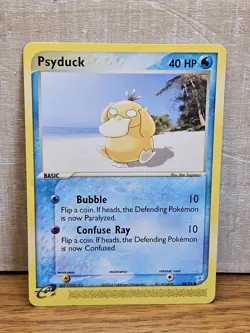Psyduck 44/95 Team Magma vs. Team Aqua Non-Holo Pokemon Card TCG - Image 1
