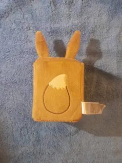 Pokemon Prismatic Evolutions Eevee Card Box Plush Holder Accessory - Image 2