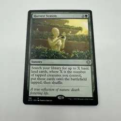 Harvest Season NM Starter Commander Decks Regular MTG Magic the Gathering - Image 1