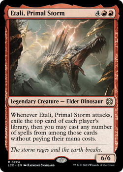 Etali, Primal Storm [The Lost Caverns of Ixalan Commander] Magic MTG - Image 1
