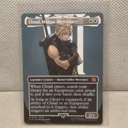 Cloud, Midgard Mercenary 0375 - Non-Foil Borderless - NM - Image 1