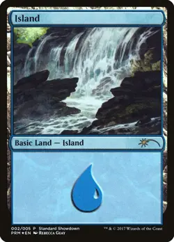 Island (Rebecca Guay) 2 LP Foil Standard Showdown Promos MTG EN - Image 1