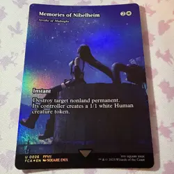MTG Memories of Nibelheim - Stroke of Midnight - Foil - Showcase, Final Fantasy - Image 2