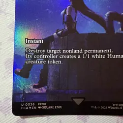 MTG Memories of Nibelheim - Stroke of Midnight - Foil - Showcase, Final Fantasy - Image 3