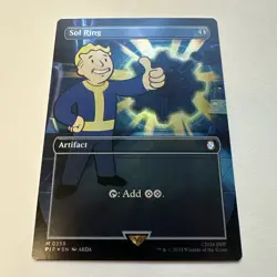 Sol Ring (Borderless) #359 (Foil) (NM) Fallout PIP Magic MTG - Image 1