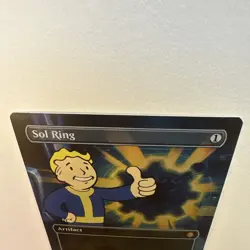 Sol Ring (Borderless) #359 (Foil) (NM) Fallout PIP Magic MTG - Image 5