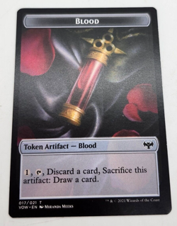 Blood Token - Innistrad: Crimson Vow (VOW) - 17/21 - MTG - Image 1