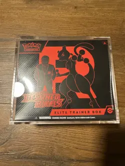 Pokemon Scarlet Violet Destined Rivals Elite Trainer Box ETB New Sealed W/ Case - Image 1