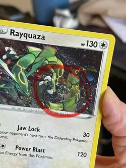 POKEMON RAYQUAZA SWSH029 BLACK PROMO STAR COSMOS WITH SWIRL HOLOFOIL NM CARD - Image 4