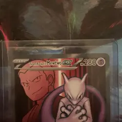Pokemon TCG Team Rocket's Mewtwo ex 213/182 Sv10: Destined Rivals ULTRA NM - Image 5