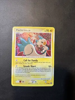 Pokemon 2008 Great Encounters Pachirisu #5/106 Cosmos Holo #tay - Image 3