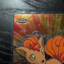 2000 Topps Chrome Pokemon Vulpix #37 Near Mint NM Vintage! - Image 3