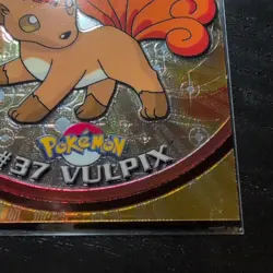 2000 Topps Chrome Pokemon Vulpix #37 Near Mint NM Vintage! - Image 4