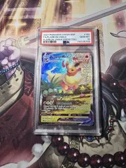 Pokemon Flareon VMAX Premium Coll. Full Alt Art Promo SWSH180 PSA 10 Gem Mint - Image 1