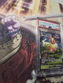 Pokemon Flareon VMAX Premium Coll. Full Alt Art Promo SWSH180 PSA 10 Gem Mint - Image 3