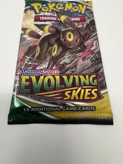Pokemon TCG: Evolving Skies Booster Pack! Brand New, Factory-Sealed! - Umbreon - Image 2