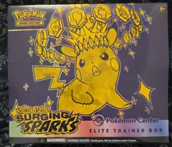 Pokemon TCG - Surging Sparks Pokemon Center - Elite Trainer Box - ETB SEALED✅ - Image 1
