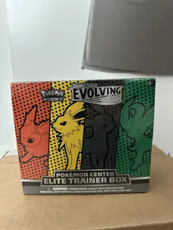 2021 Pokemon Evolving Skies Pokemon Center Sealed ETB Elite Trainer Box (b) - Image 1
