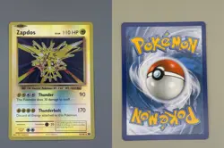 Zapdos 42/108 Holo Rare Evolutions Pokemon Reverse Holo NM - Image 3