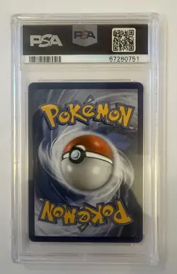 2017 Pokemon Mega Powers Collection Promo 28A Full Art Jolteon EX PSA 9 - Image 2