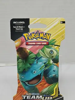 Pokemon Sun & Moon Team Up Sleeved Blister Booster Pack - Venasaur Art - Image 3