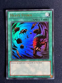 Yugioh! 1x Heavy Storm LCYW-EN061 Ultra Rare 1st Edition M/NM! - Image 1