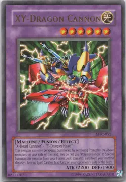 1996 TCG Unlimited XY-Dragon Cannon HOLO RARE #MFC-051 - Image 1