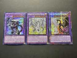 Albion The Sanctifire Dragon + Borreload Furious Dragon + Dragonlord | YuGiOh! - Image 1