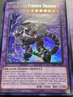 Albion The Sanctifire Dragon + Borreload Furious Dragon + Dragonlord | YuGiOh! - Image 2