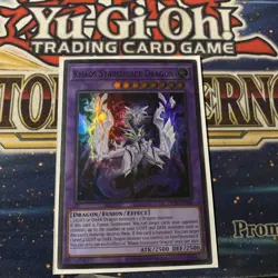 Yugioh! Khaos Starsource Dragon OP28-EN008 Super Rare OTS 28 Near Mint NM - Image 1